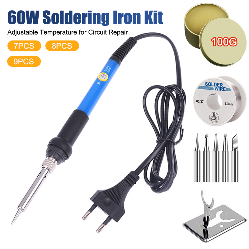 Useful Diy Electronics - Adjustable Temp 220V 60W Electric Soldering