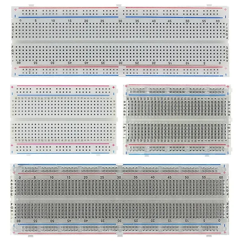 Diy Electronics Breadboard - 400/830 Tie-Points Breadboard MB-102 for Small