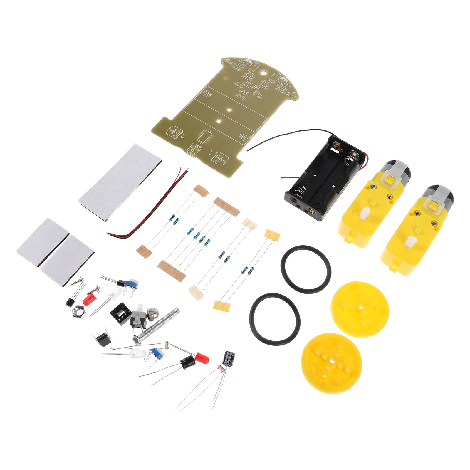 Diy Electronics Project Kit - 1Set Smart Car Kit DIY Intelligent