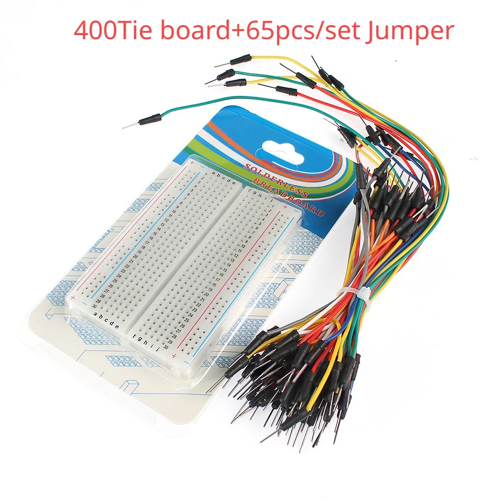 Diy Electronics Breadboard - 400 830 Point Breadboard Kit With