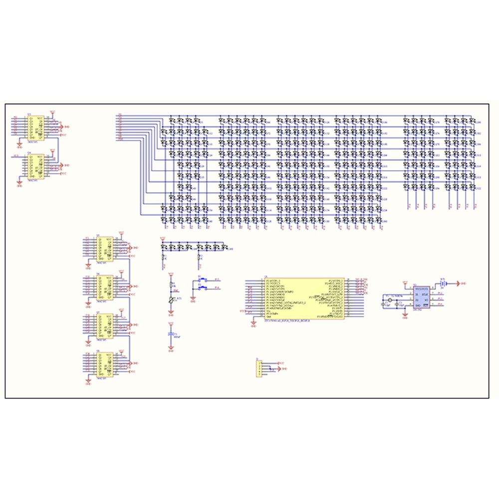DIY Digital Dot Matrix Clock E - Diy Electronics Learning Kit 评论和价格