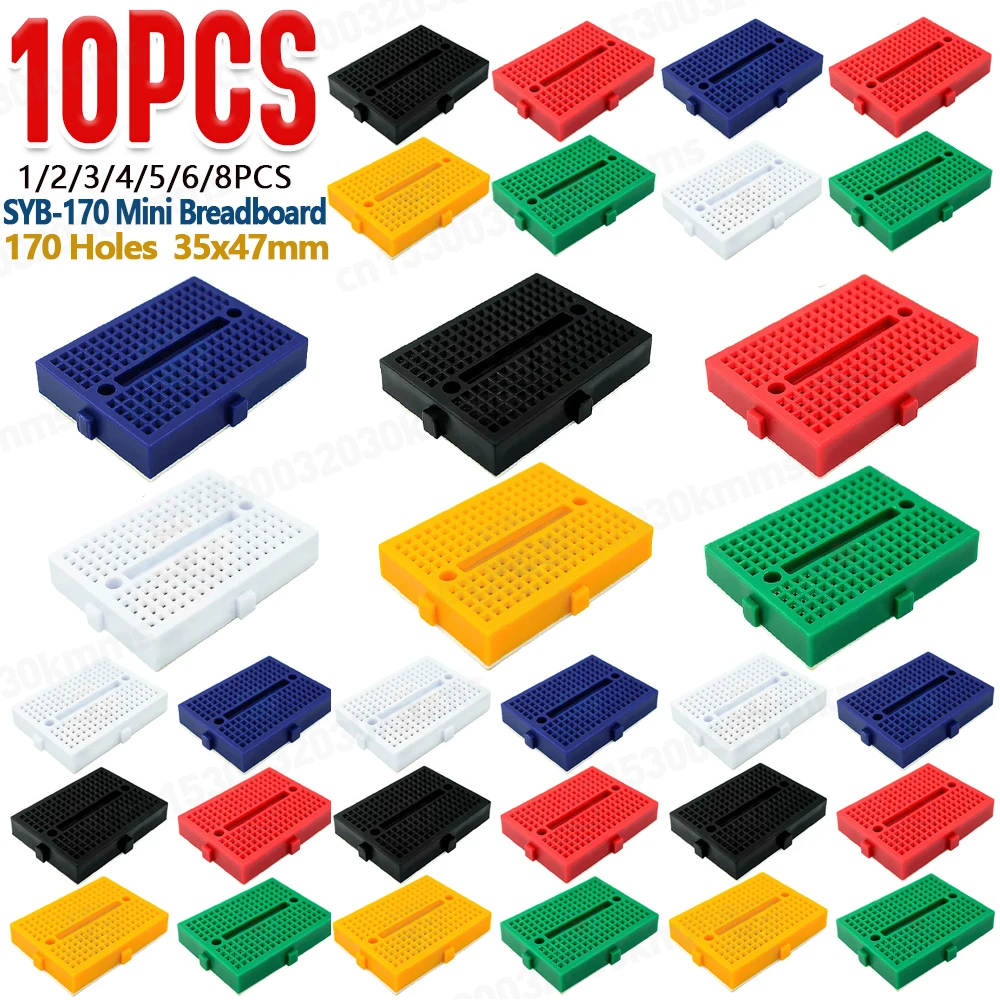 1-10PCS SYB-170 Mini Solderles - Diy Electronics Breadboard 评论和价格