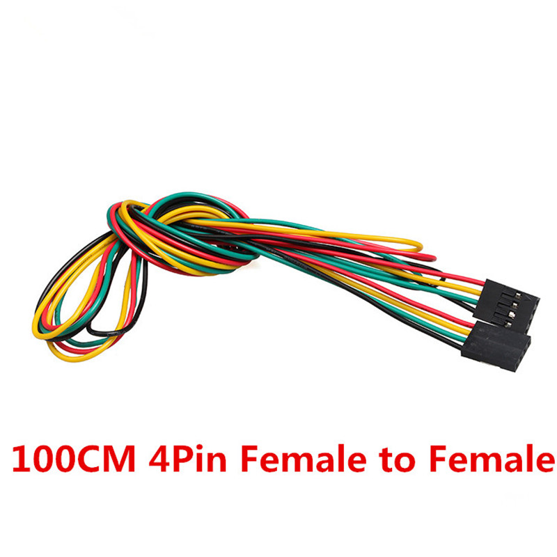 10pcs/lot 4pin 100cm M-M / M-F - Diy Electronics Breadboard 评论和价格