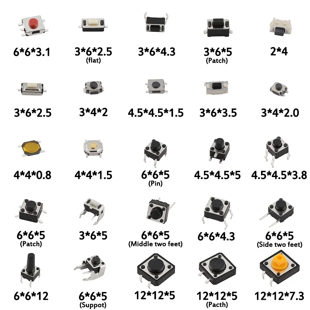 1Set Micro Switch Kit Breadboa - Diy Electronics Breadboard 评论和价格