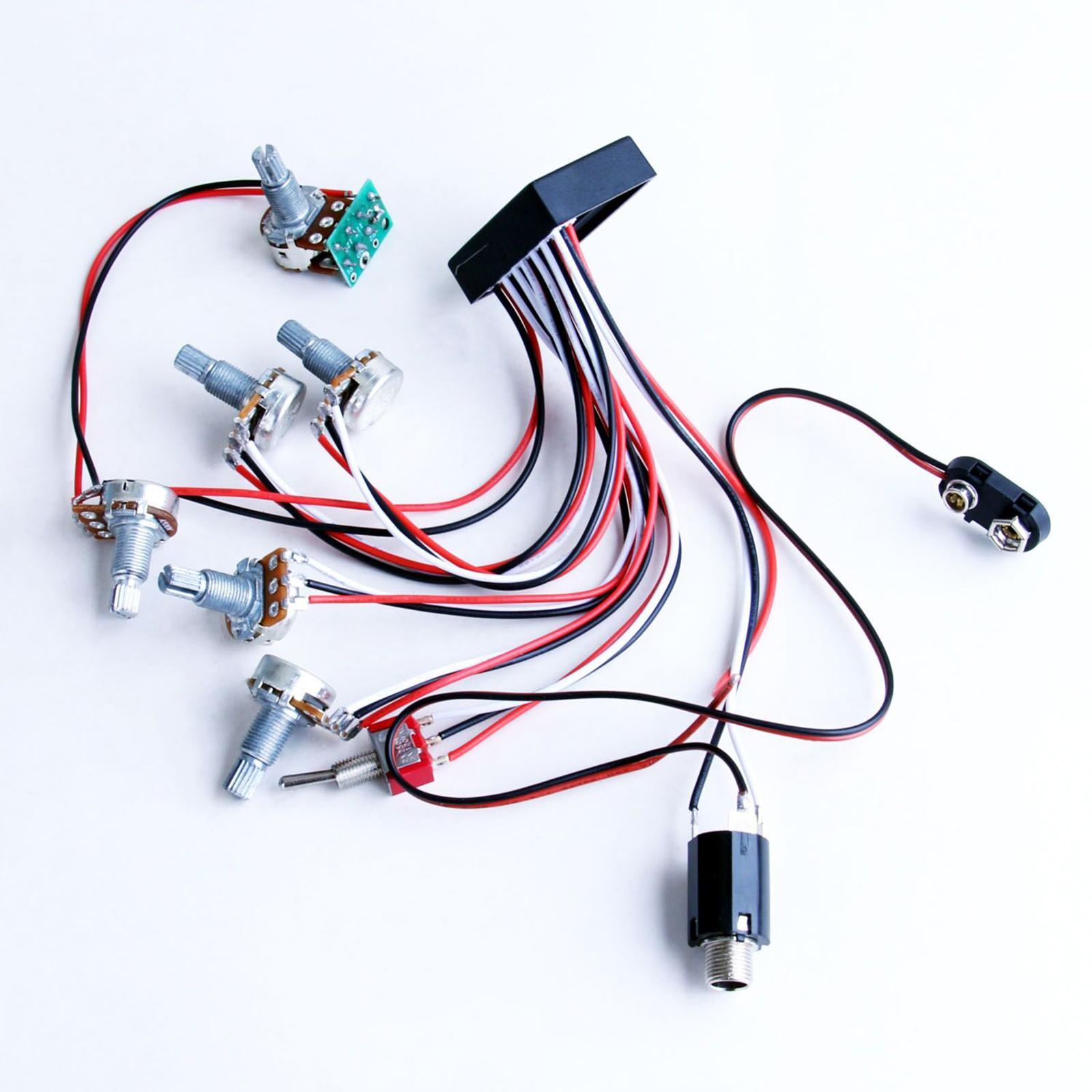 3 Band Active Passive Pickup R - Diy Guitar Electronics Kit 评论和价格