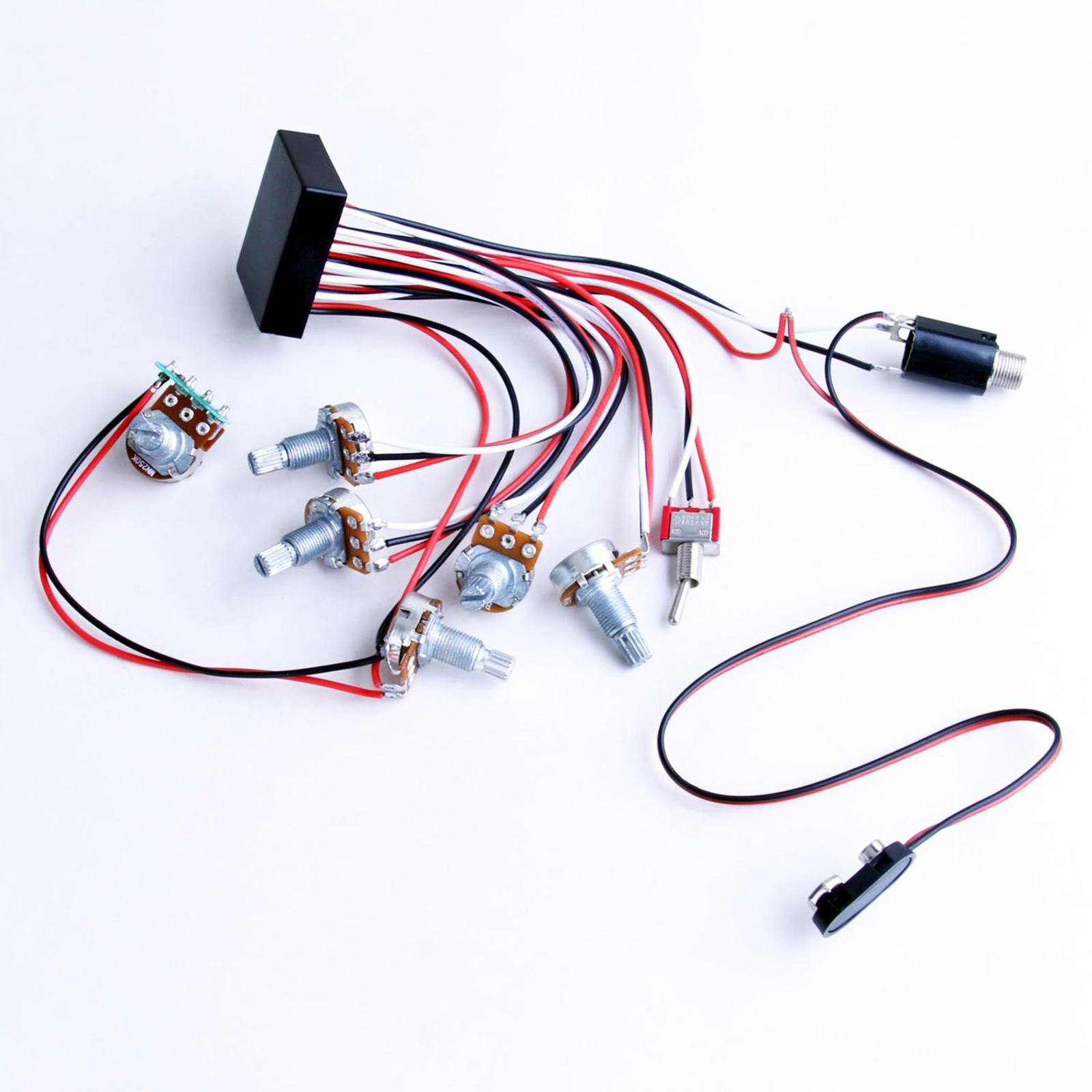3 Band Active Passive Pickup R - Diy Guitar Electronics Kit 评论和价格