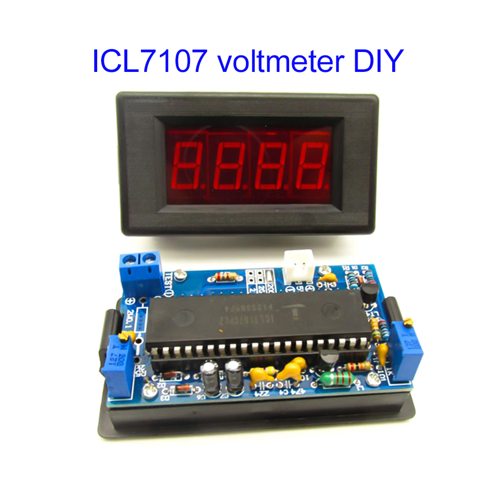 ICL7107 Voltmeter DIY Kit Part - Diy Electronics Project Kit 评论和价格