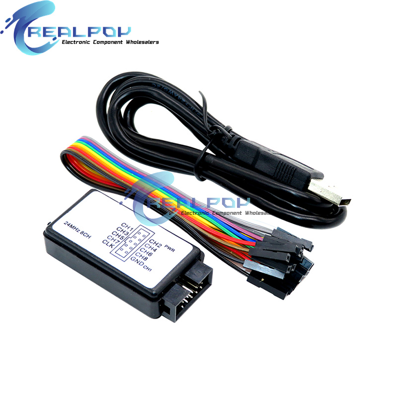USB Logic Analyzer 24MHz 8 Cha - Diy Electronics Project Kit 评论和价格