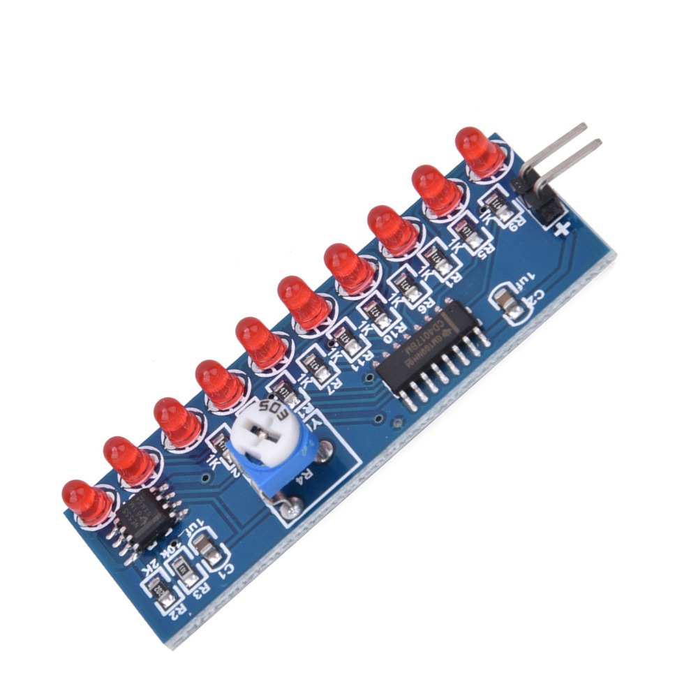 2Pcs NE555 CD4017 LED Flowing  - Diy Electronics Project Kit 评论和价格