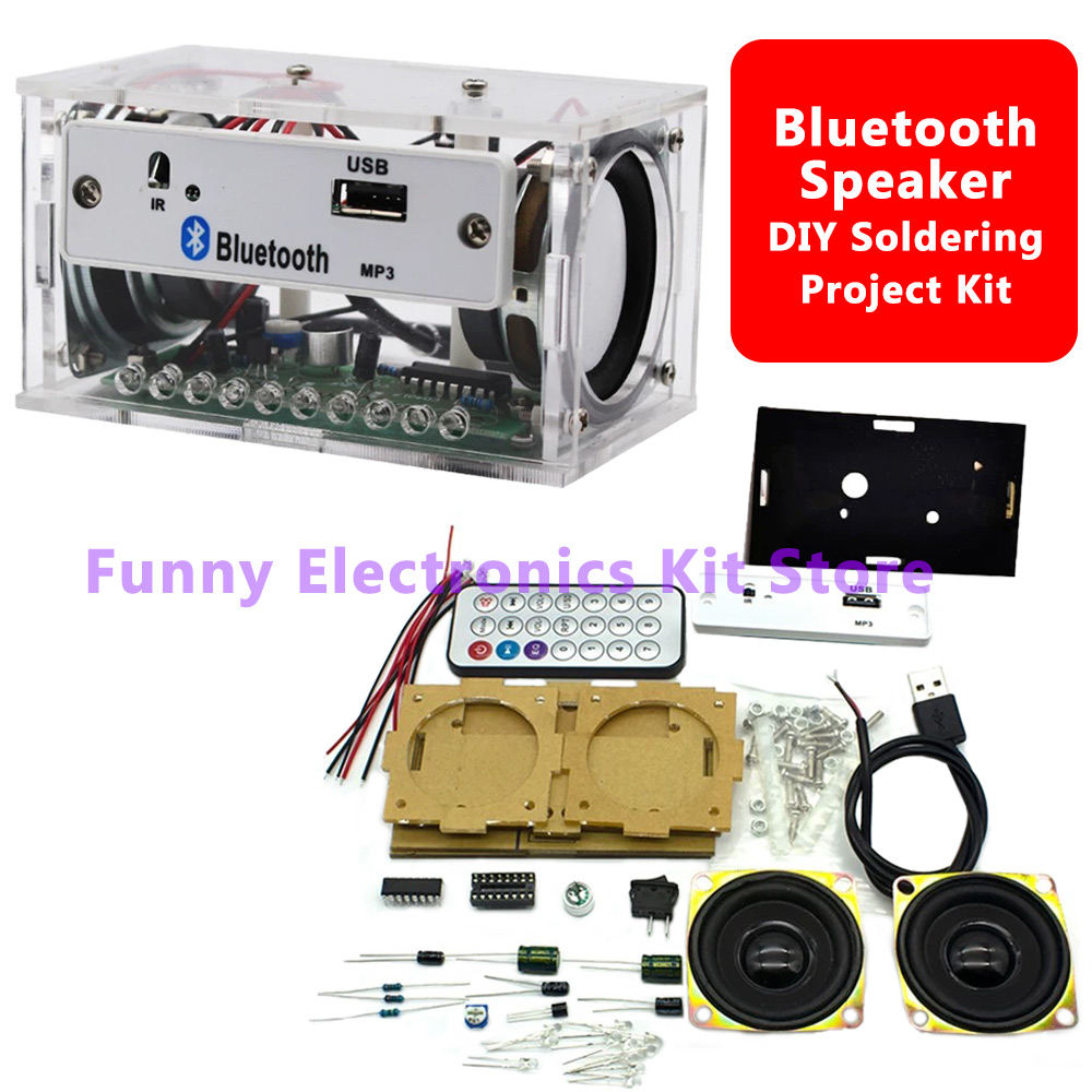 DIY Bluetooth Speaker Kit Whit - Diy Electronics Learning Kit 评论和价格