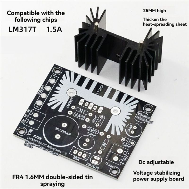 Adjustable Linear Regulated Po - Diy Electronics Filament 评论和价格