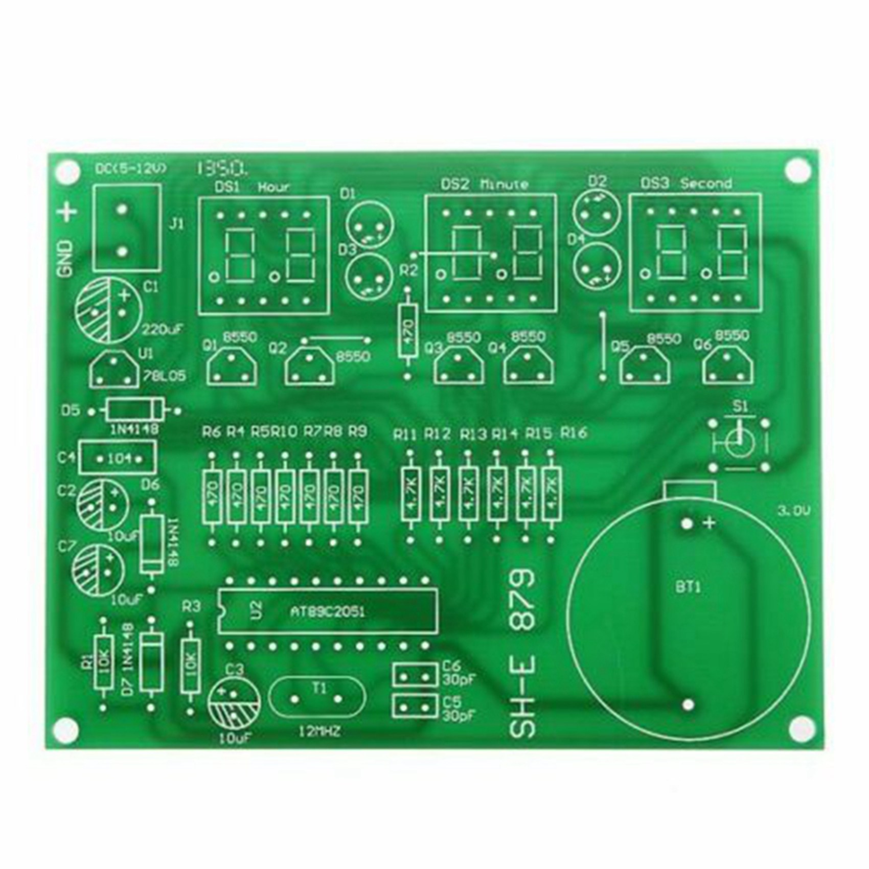 T31C-3 Set AT89C2051 6 Digital - Diy Electronics Flux 评论和价格