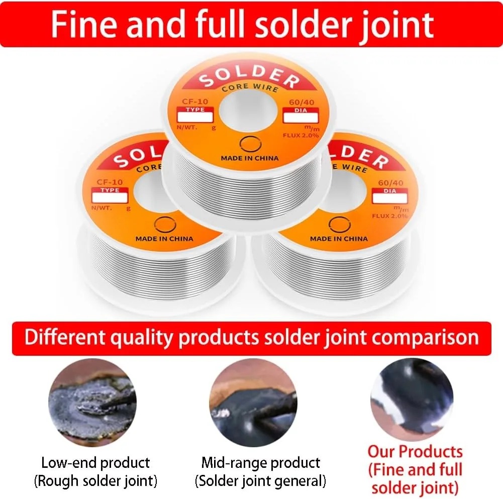 Tin Solder Wire Rosin Core 2%  - Diy Electronics Flux 评论和价格