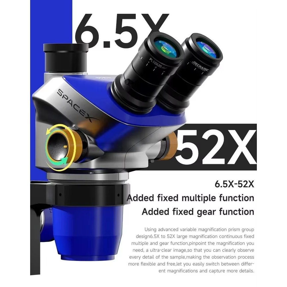 Ranlraka SPACE X-B11/SPACE X-T - Diy Microscope For Electronics Repair 评论和价格