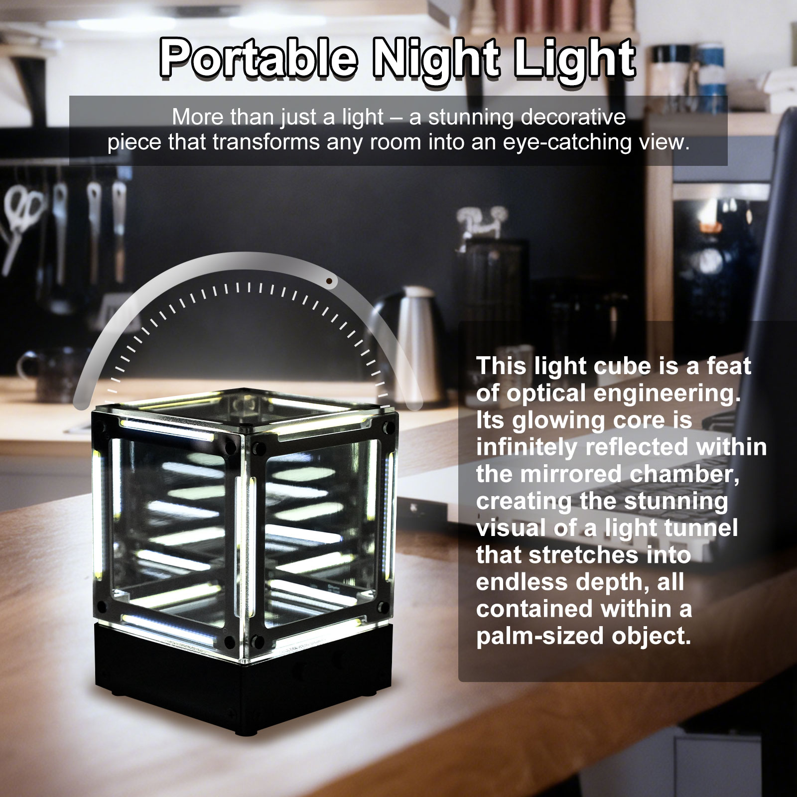 DIY LED Filament Cube Light So - Diy Electronics Filament 评论和价格