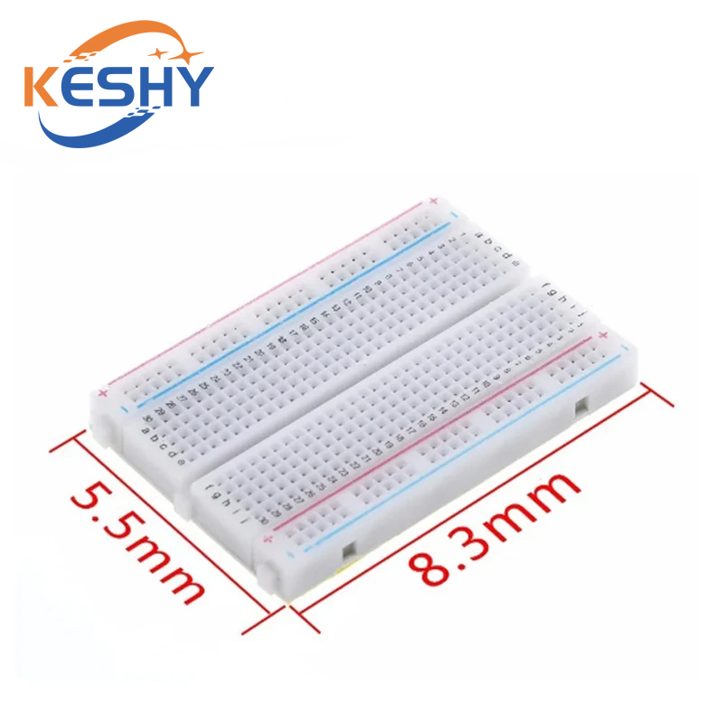 400 Tie Points Solderless PCB  - Diy Electronics Breadboard 评论和价格