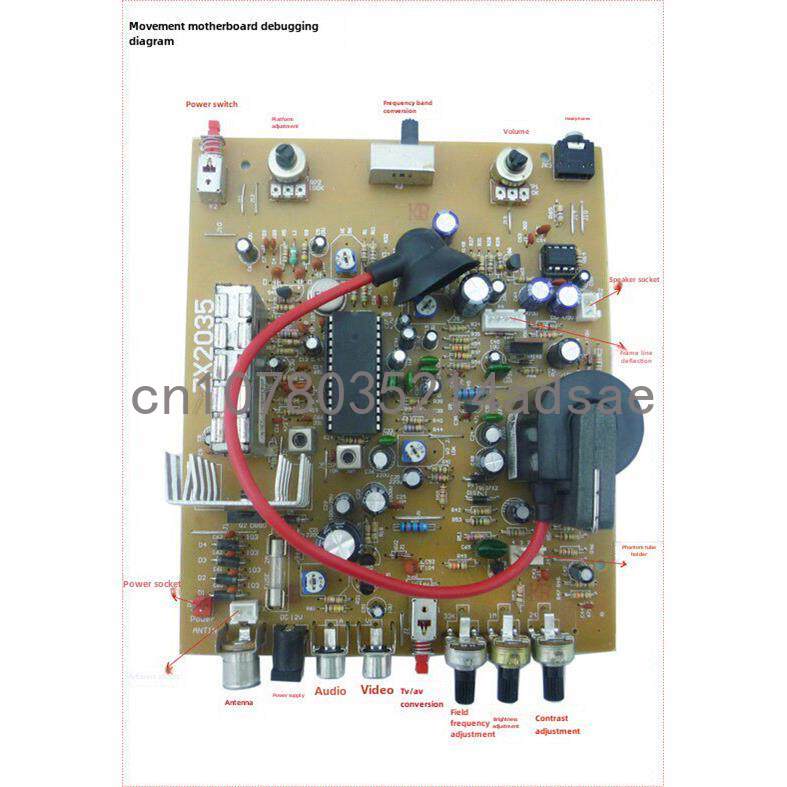 5.5 Inch Black & White TV Main - Diy Electronics Project Kit 评论和价格