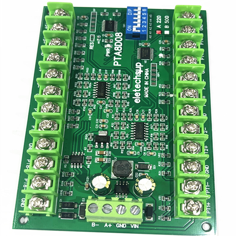 PTA8D08 8AI RS485 Analog Input - Ds18B20 Temperature Sensor 评论和价格