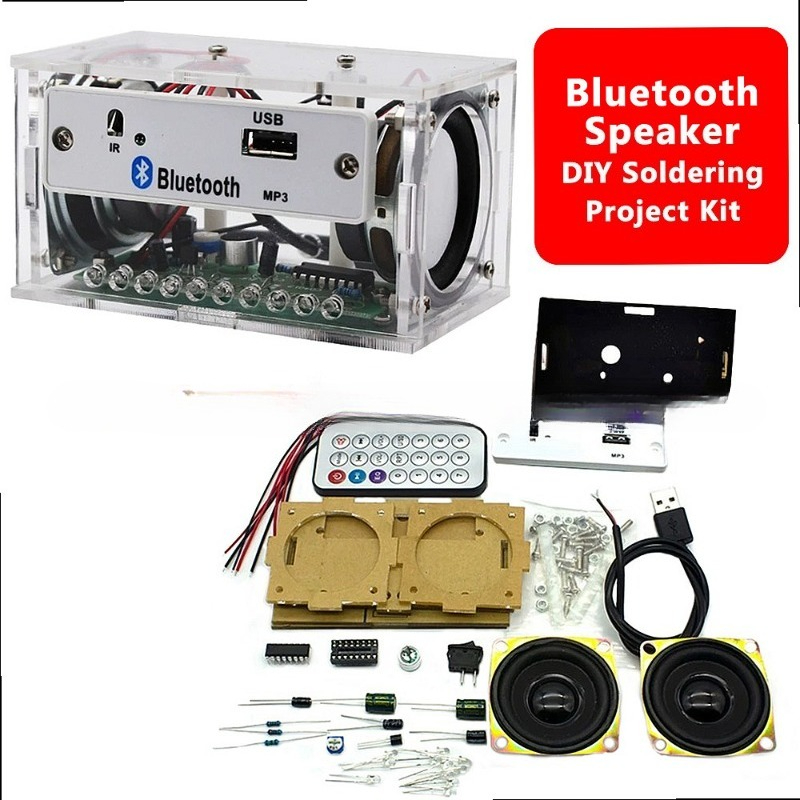 DIY Bluetooth Speaker Electron - Diy Electronics Rack 评论和价格