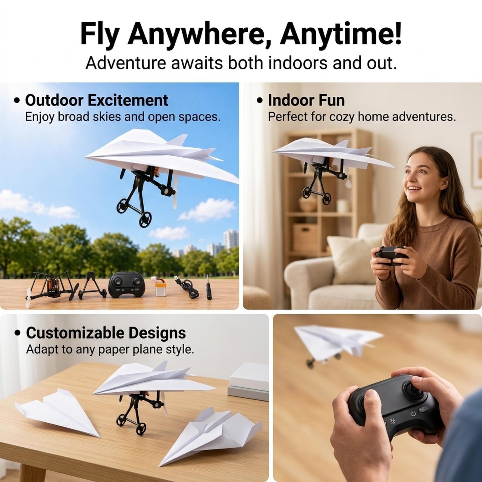 Mini RC Airplane DIY Kit ABS M - Diy Electronics Project Kit 评论和价格