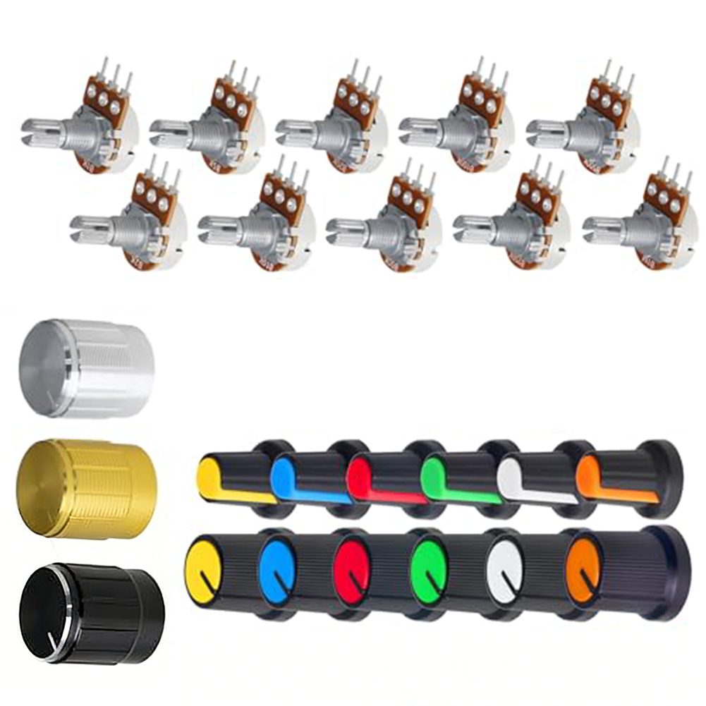 84 Piece Potentiometer Kit 1K  - Diy Guitar Electronics Kit 评论和价格