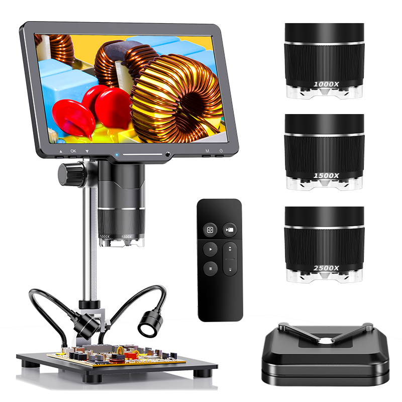 2500X HDMI Digital Microscope  - Diy Microscope For Electronics Repair 评论和价格