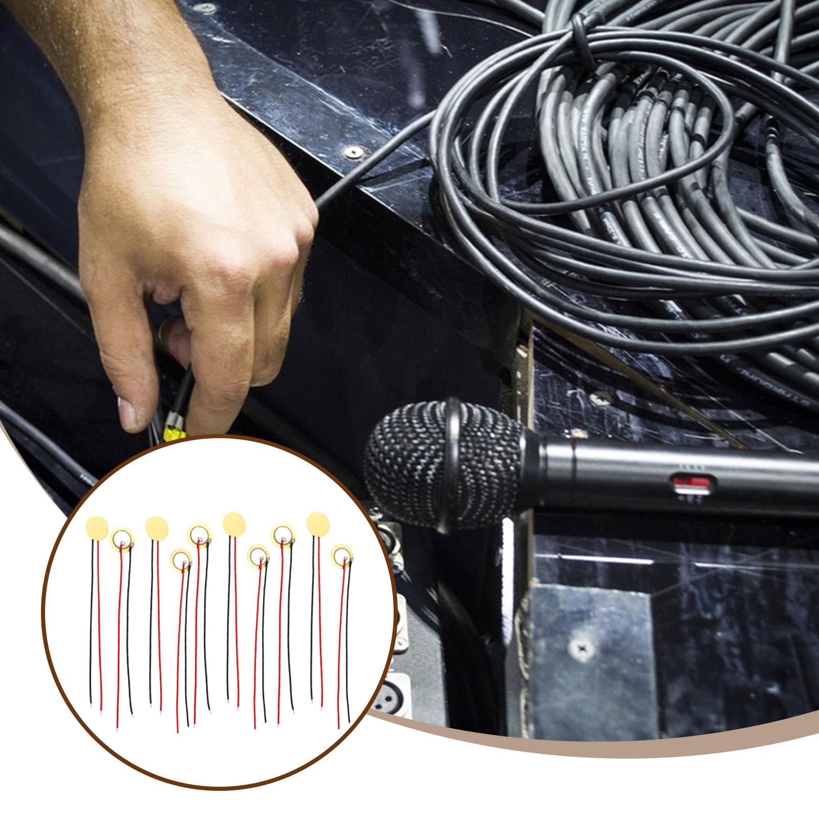 Pre Soldered Piezo Disc Pickup - Diy Guitar Electronics Kit 评论和价格