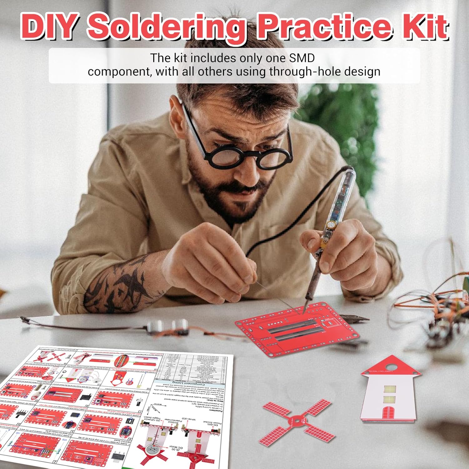 DIY Electronic Windmill Kit So - Diy Electronics Projects For Beginners 评论和价格