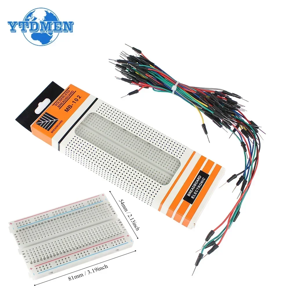 MB-102 Breadboard 400 830 Poin - Diy Electronics Breadboard 评论和价格