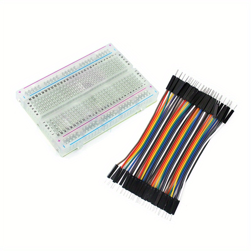 1pc 400 Point Transparent Mini - Diy Electronics Breadboard 评论和价格