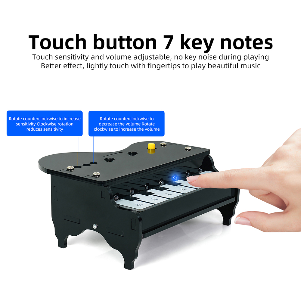 DIY Electronic Keyboard Kit 7  - Diy Guitar Electronics Kit 评论和价格