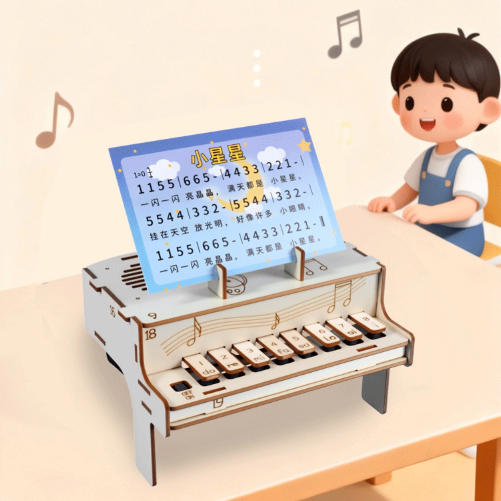 DIY Wooden Electronic Piano Mo - Useful Diy Electronics 评论和价格