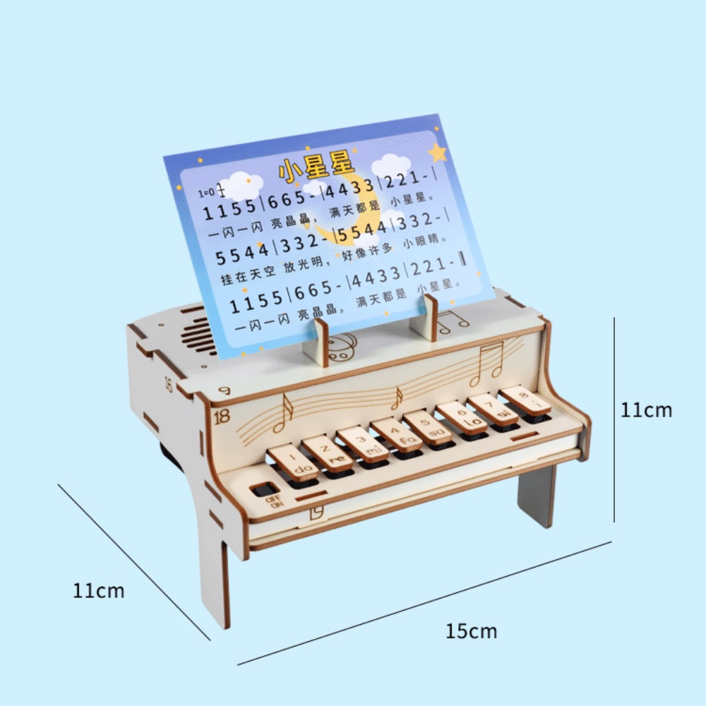 DIY Wooden Electronic Piano Mo - Useful Diy Electronics 评论和价格