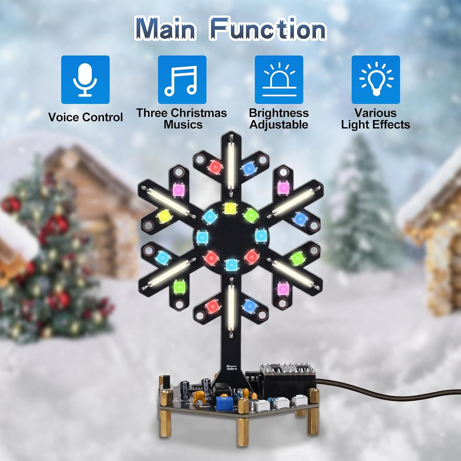 Voice Control Spectrum Light S - Diy Electronics Learning Kit 评论和价格