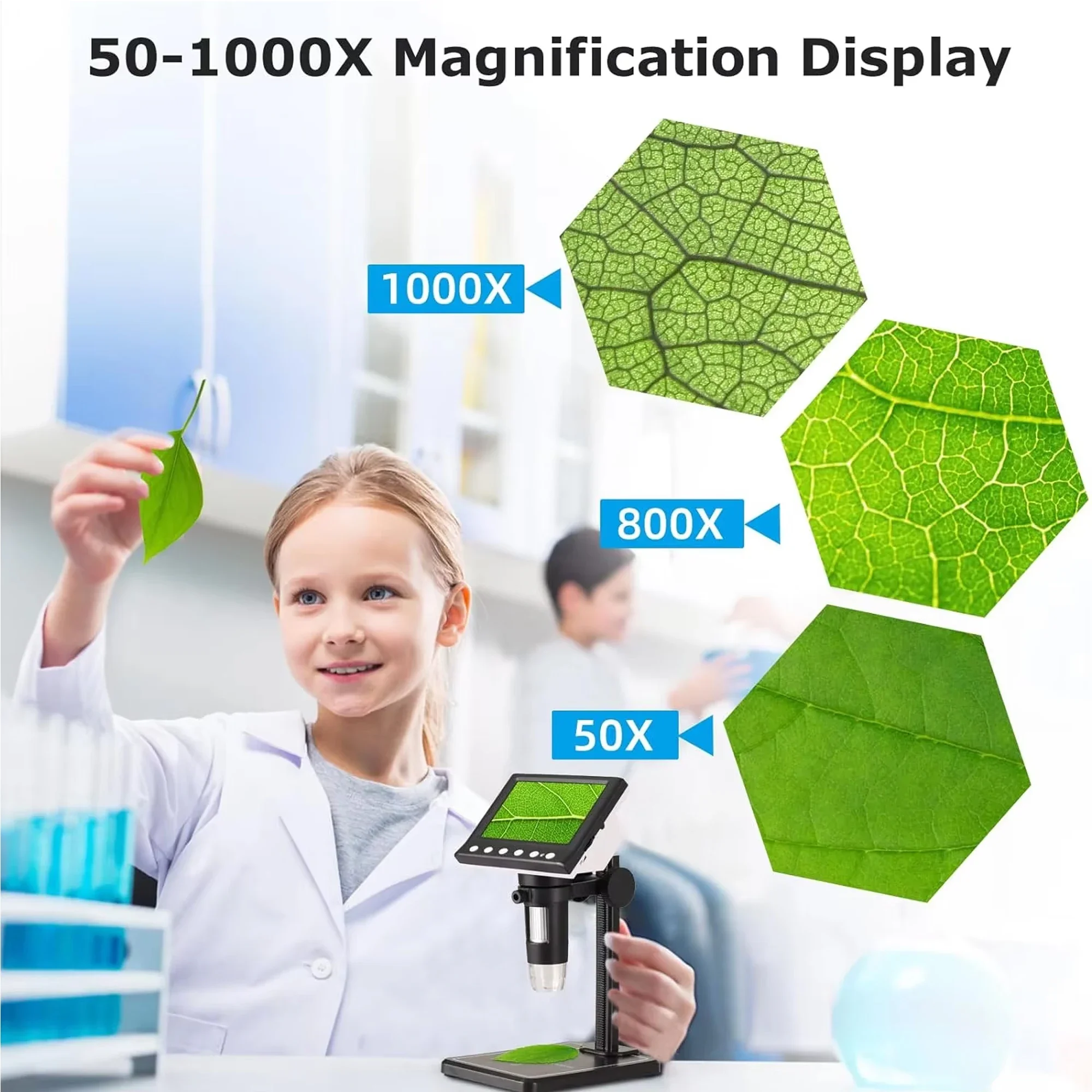 Inspection Microscope 1000x Ma - Diy Microscope For Electronics Repair 评论和价格