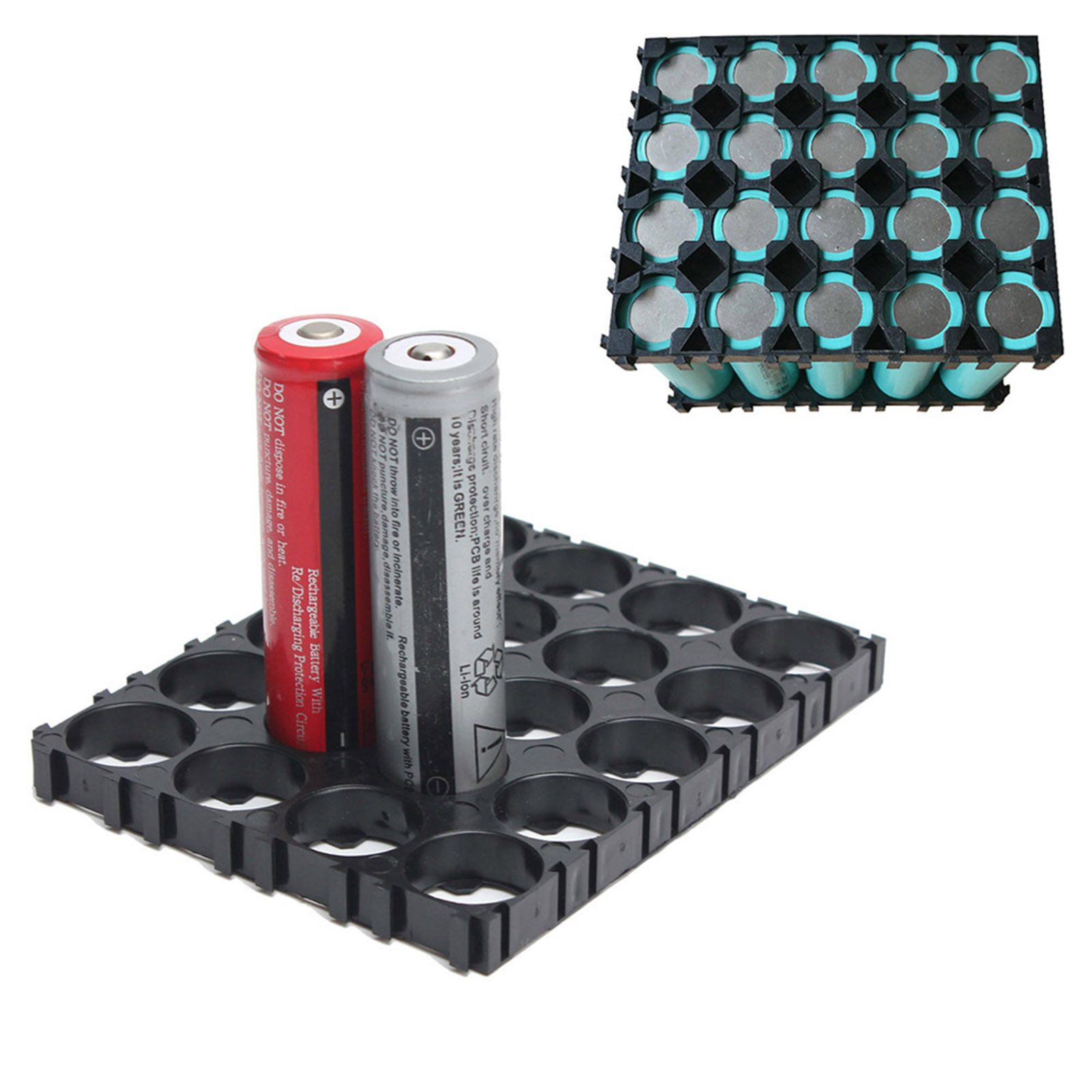 Plastic 18650 Battery Holder f - Diy Electronics Rack 评论和价格