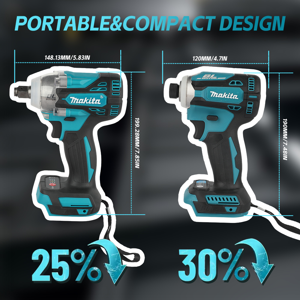 Makita  DTW300 Brushless Recha - Makita Drill Dtw300 评论和价格