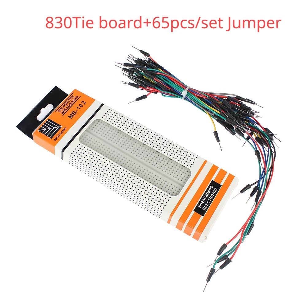 400 830 Point Breadboard Kit W - Diy Electronics Breadboard 评论和价格