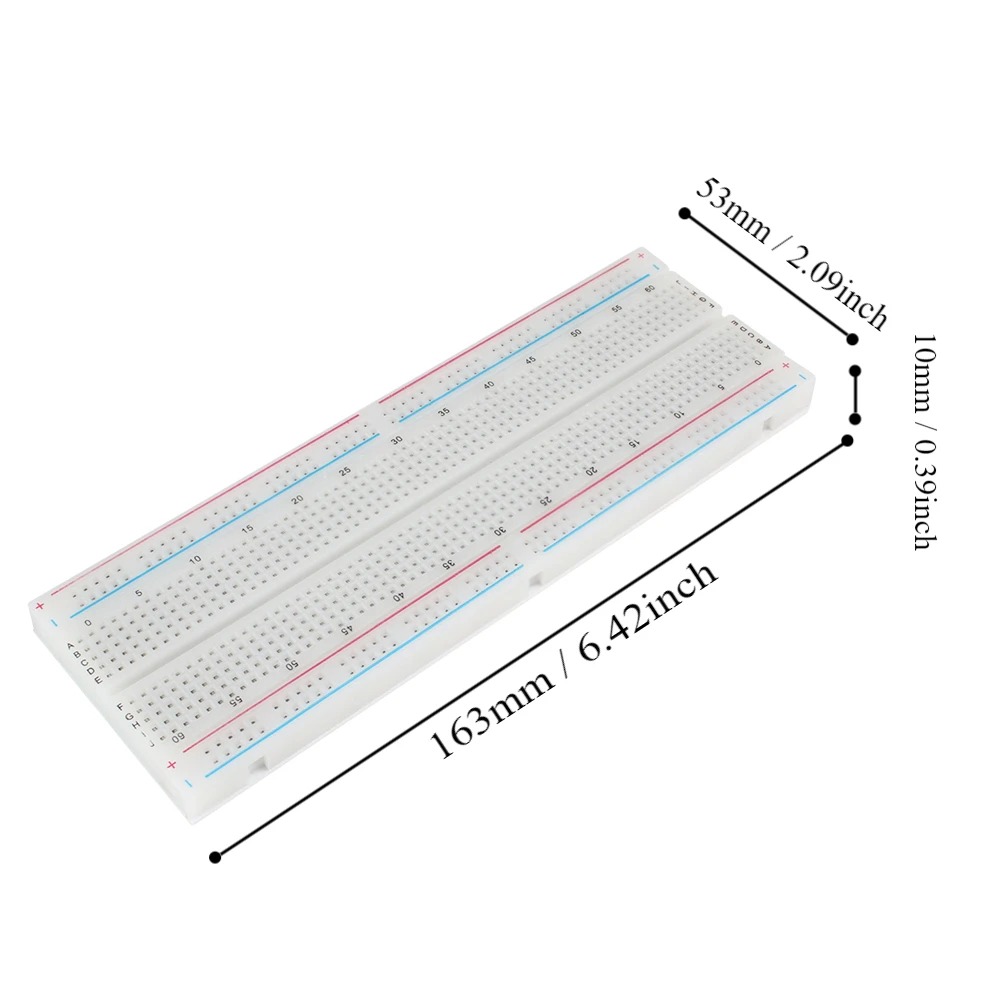 400 830 Point Breadboard Kit W - Diy Electronics Breadboard 评论和价格